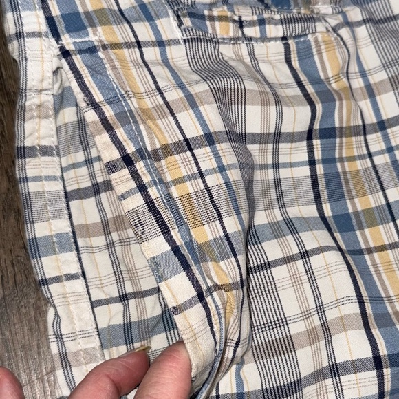 Y2K American Eagle Plaid Shorts - Picture 5 of 8